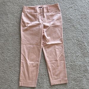 Pink Blush Pink Ankle Pants